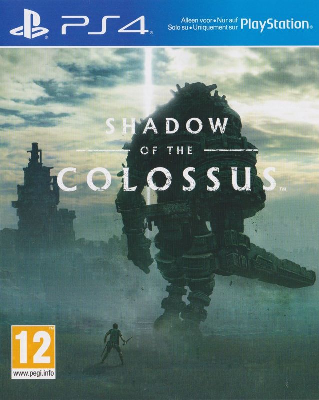 Front cover of Shadow of the Colossus for PlayStation 4
