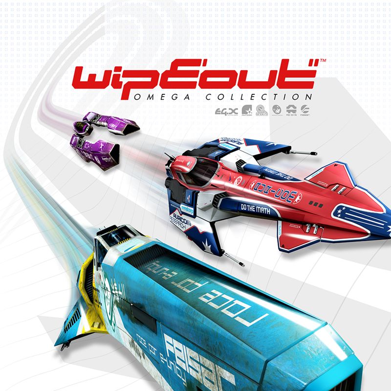 Front cover of WipEout: Omega Collection for PlayStation 4