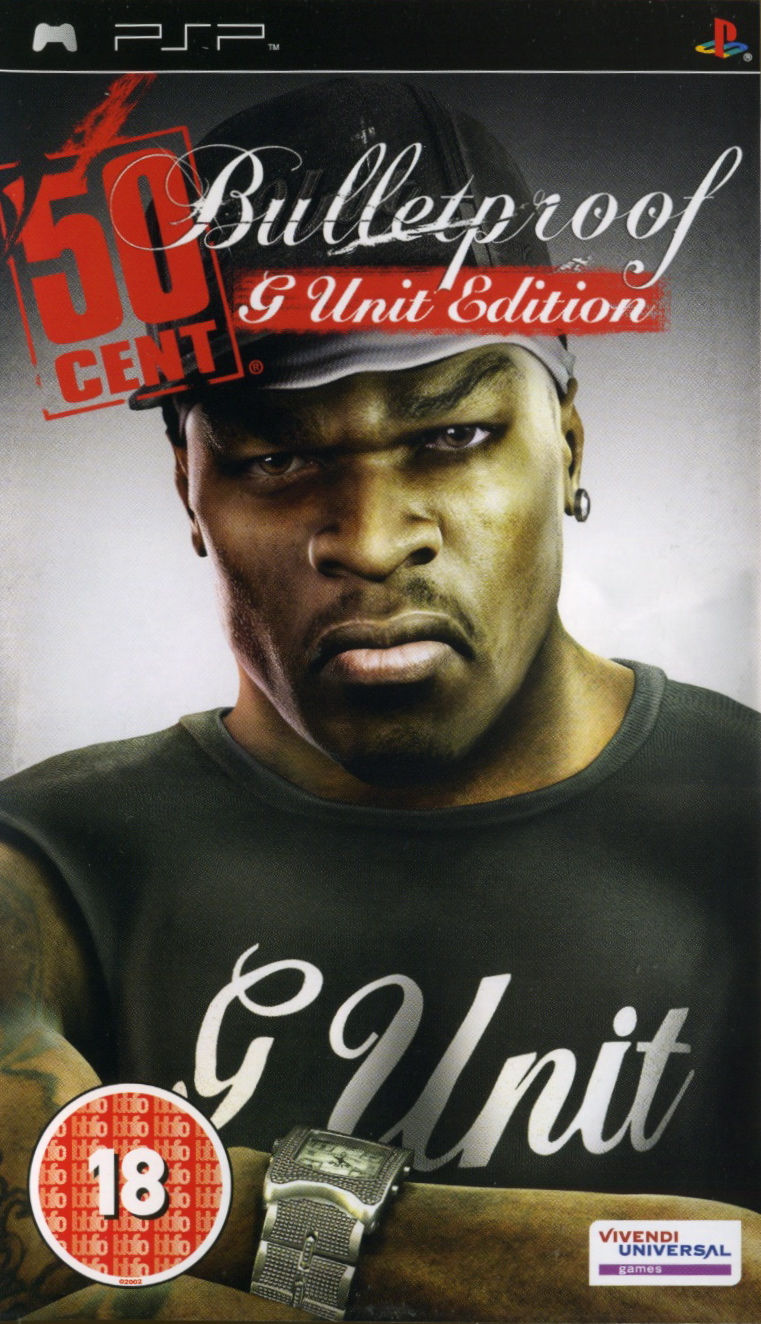 Front cover of 50 Cent: Bulletproof - G Unit Edition for PlayStation Portable
