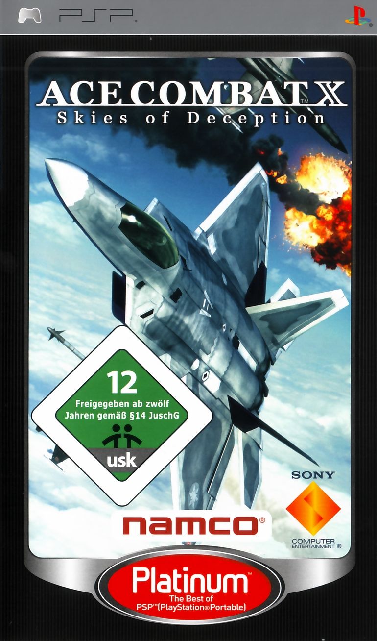 Front cover of Ace Combat X: Skies of Deception for PlayStation Portable