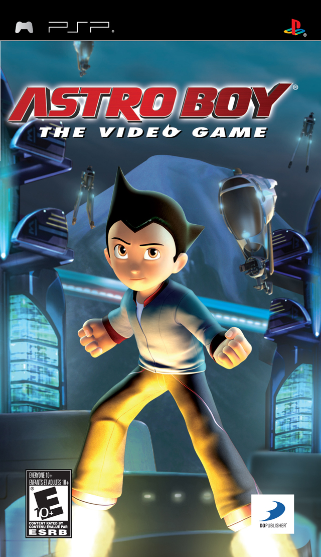 Front cover of Astro Boy: The Video Game for PlayStation Portable