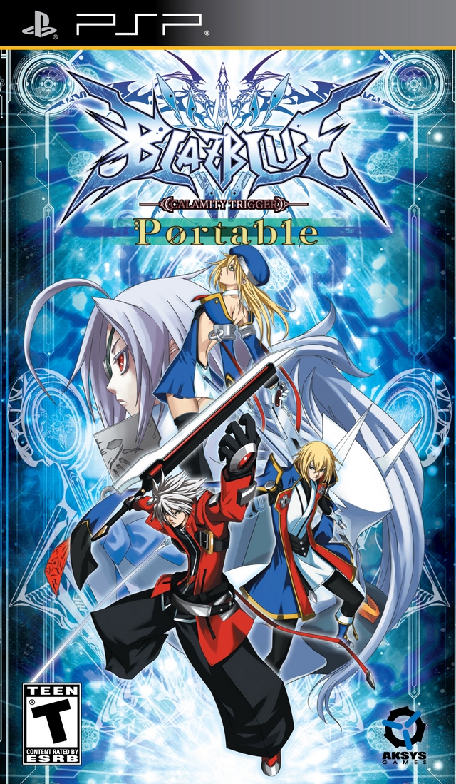 Front cover of BlazBlue: Calamity Trigger Portable for PlayStation Portable
