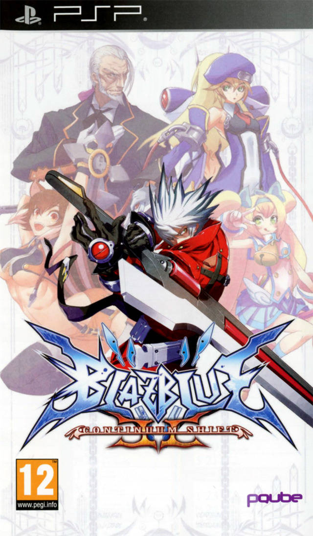 Front cover of BlazBlue: Continuum Shift II for PlayStation Portable