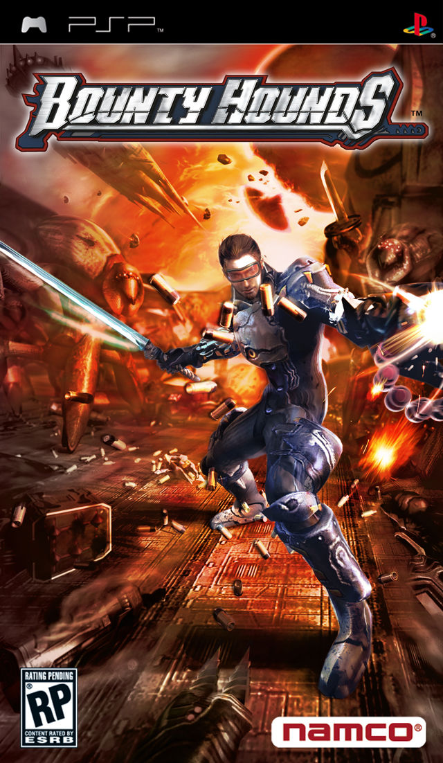 Front cover of Bounty Hounds for PlayStation Portable