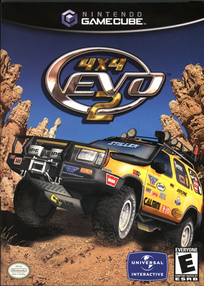Front cover of 4x4 Evo 2 for Nintendo GameCube