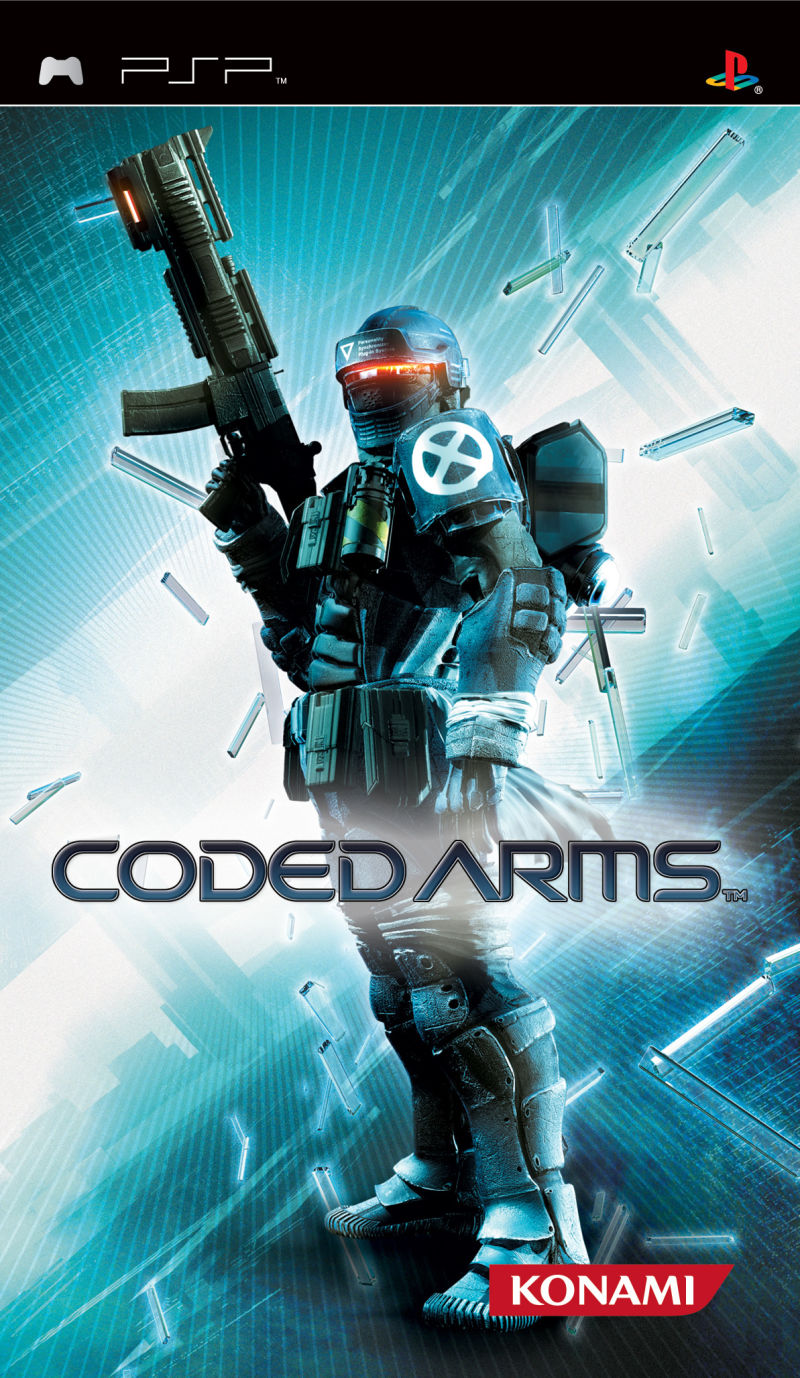 Front cover of Coded Arms for PlayStation Portable