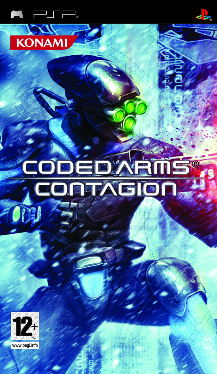 Front cover of Coded Arms: Contagion for PlayStation Portable