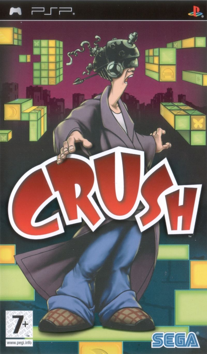 Front cover of Crush for PlayStation Portable