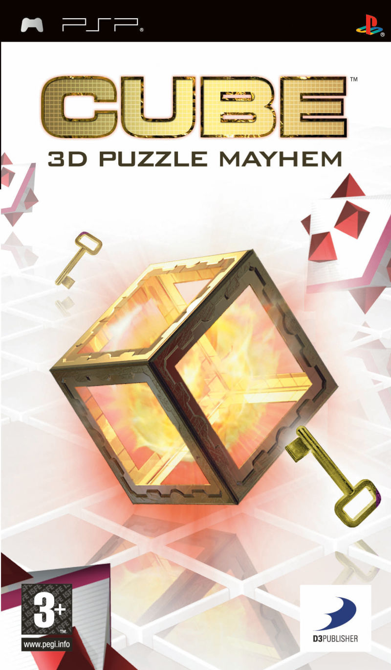 Front cover of Cube for PlayStation Portable