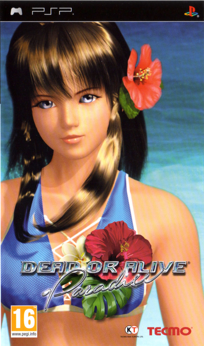 Front cover of Dead or Alive: Paradise for PlayStation Portable