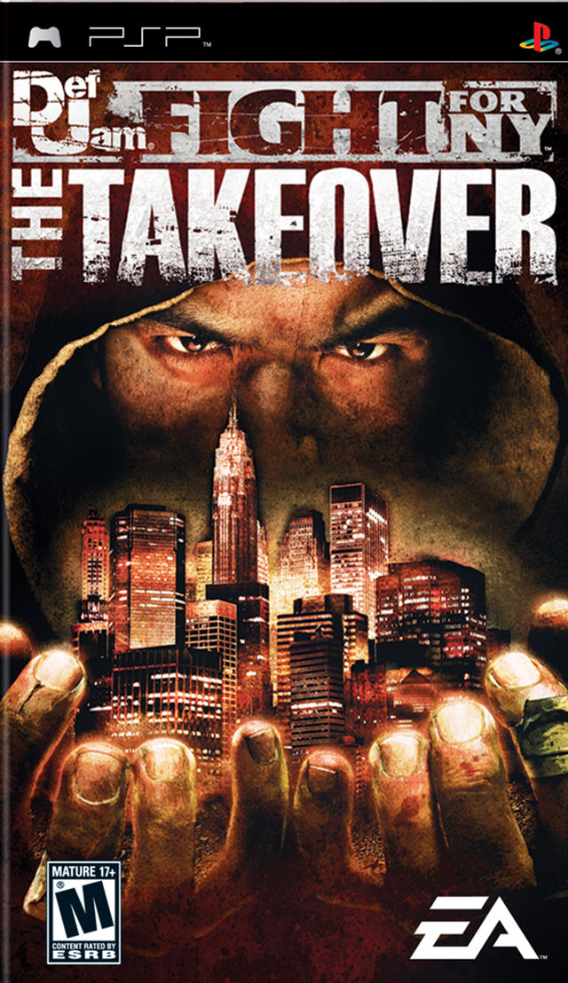 Front cover of Def Jam: Fight for NY - The Takeover for PlayStation Portable