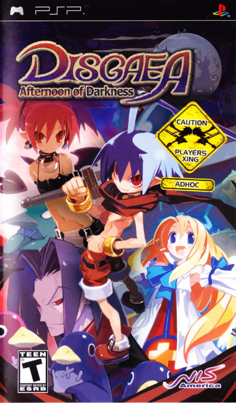Front cover of Disgaea: Afternoon of Darkness for PlayStation Portable