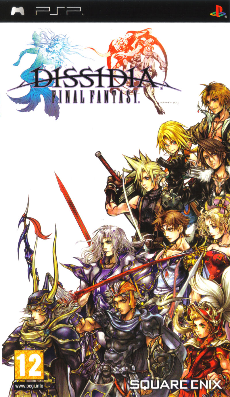 Front cover of Dissidia: Final Fantasy for PlayStation Portable