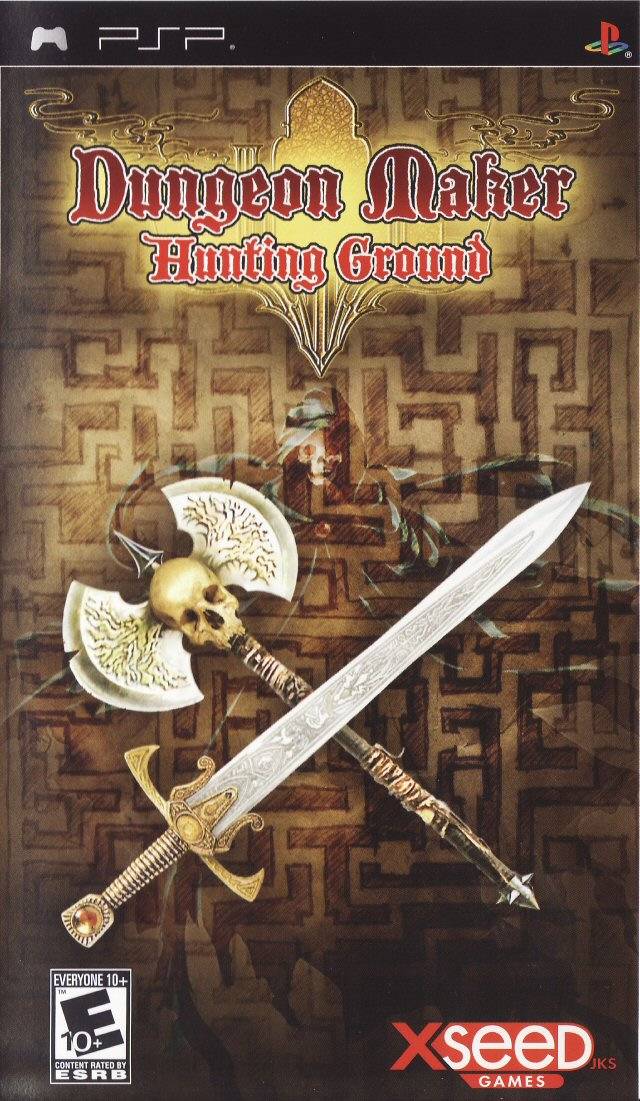 Front cover of Dungeon Maker: Hunting Ground for PlayStation Portable
