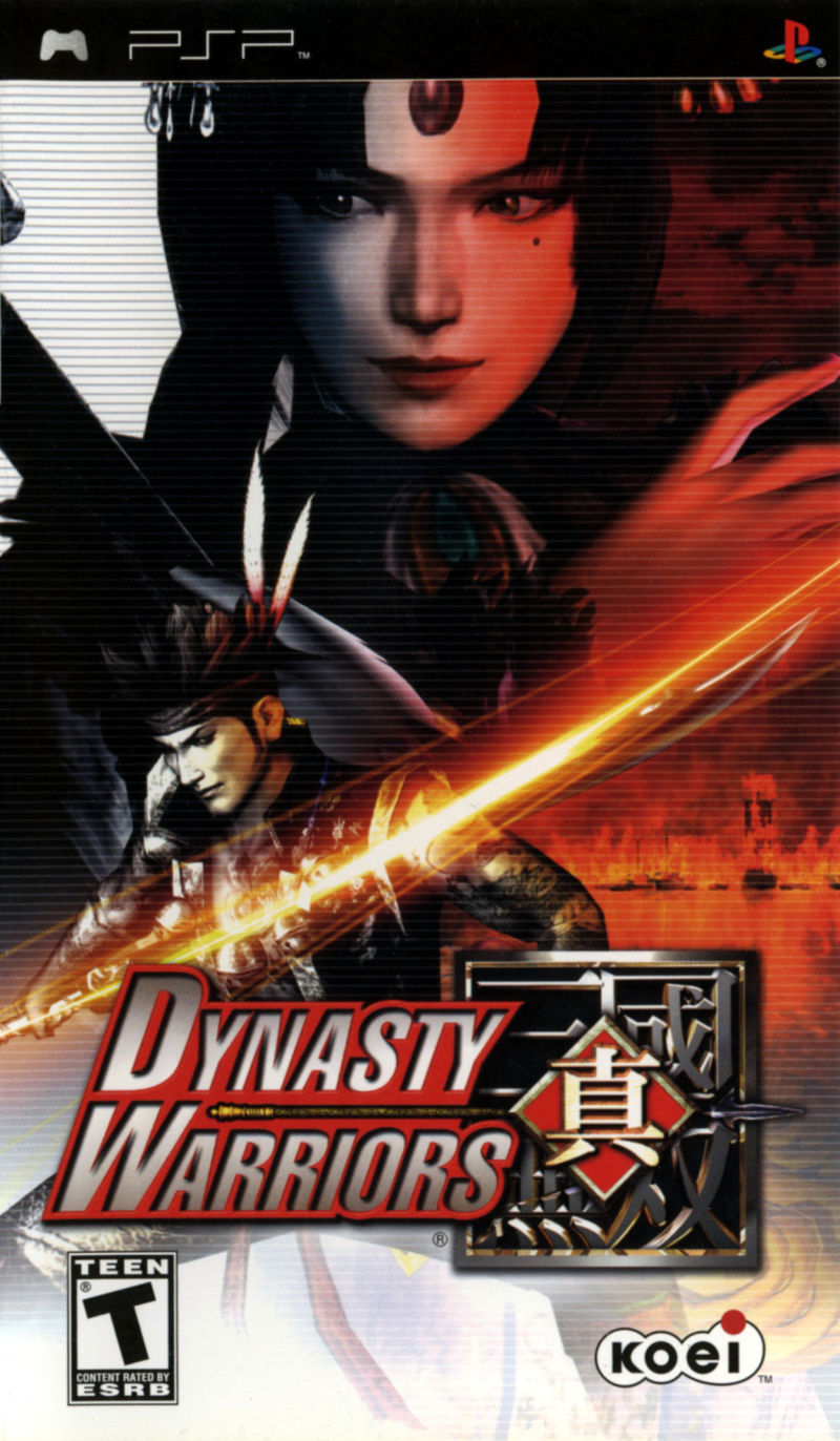 Front cover of Dynasty Warriors for PlayStation Portable