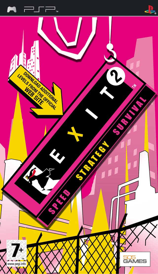 Front cover of Exit 2 for PlayStation Portable