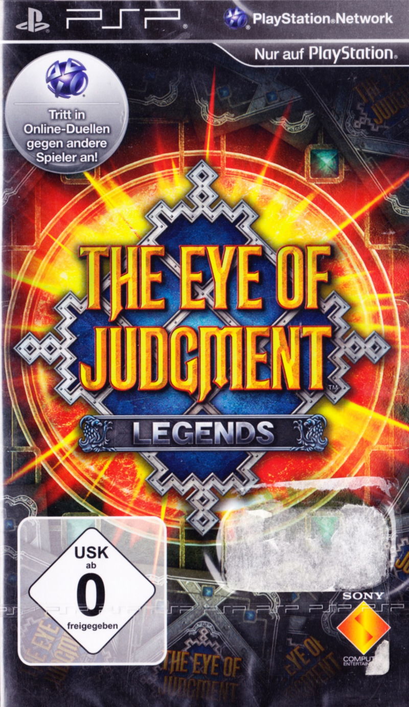 Front cover of The Eye of Judgment: Legends for PlayStation Portable