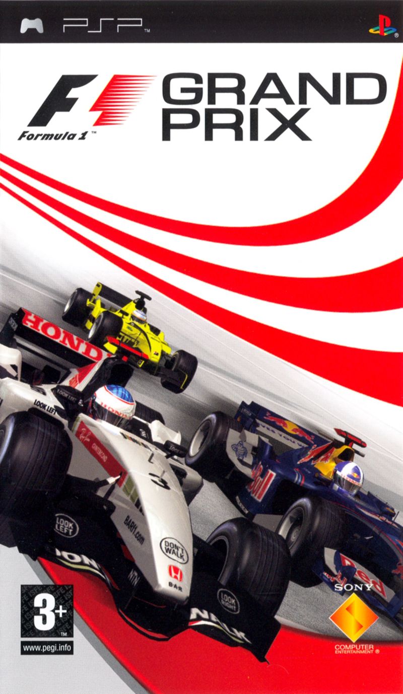 Front cover of F1 Grand Prix for PlayStation Portable