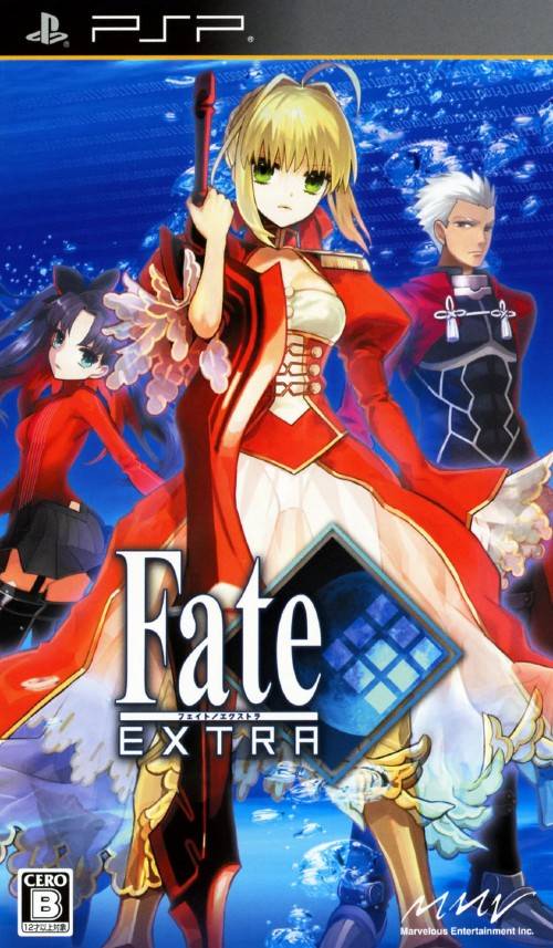 Front cover of Fate/Extra for PlayStation Portable
