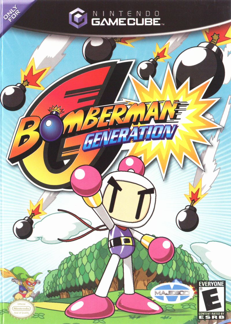 Front cover of Bomberman Generation for Nintendo GameCube