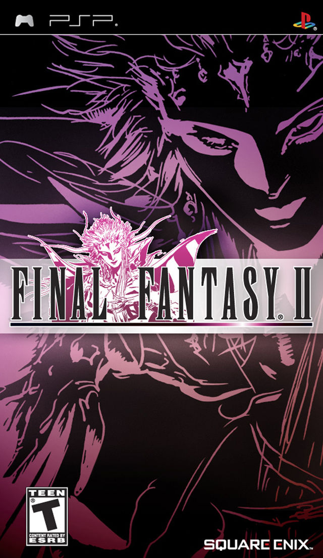 Front cover of Final Fantasy II for PlayStation Portable