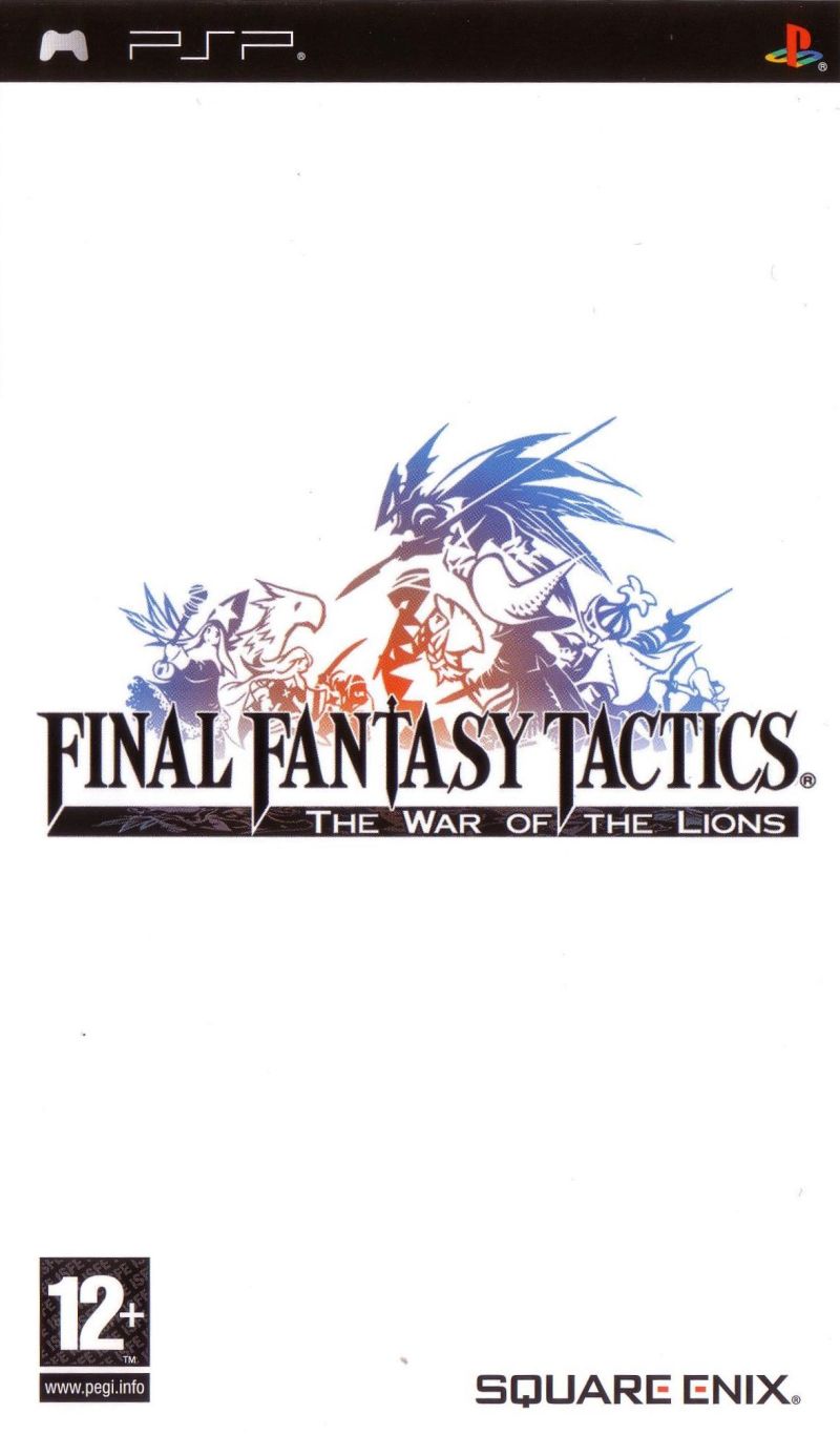 Front cover of Final Fantasy Tactics: The War of the Lions for PlayStation Portable