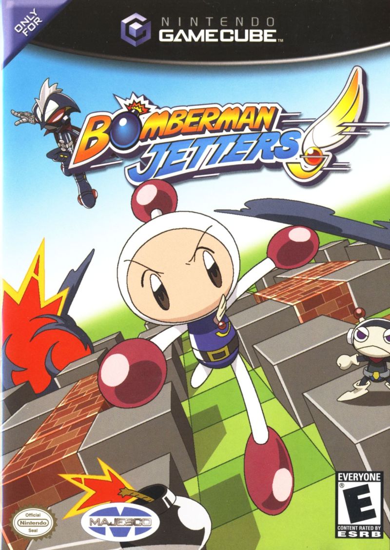 Front cover of Bomberman Jetters for Nintendo GameCube