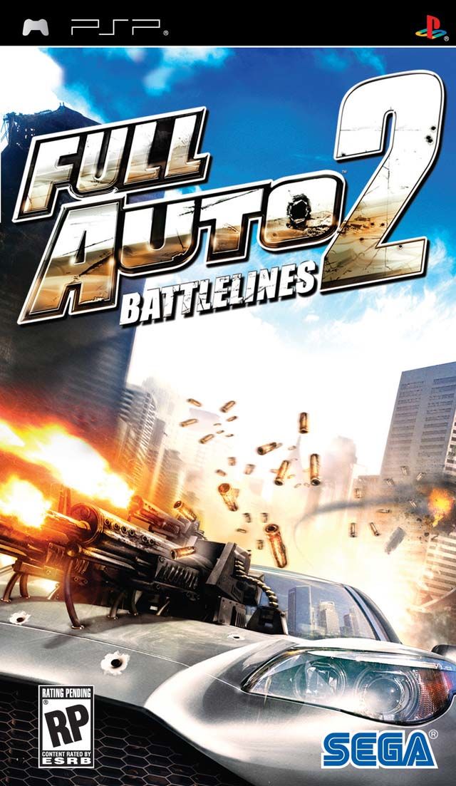 Front cover of Full Auto 2: Battlelines  for PlayStation Portable