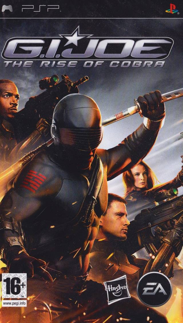 Front cover of G.I. Joe: The Rise of Cobra for PlayStation Portable