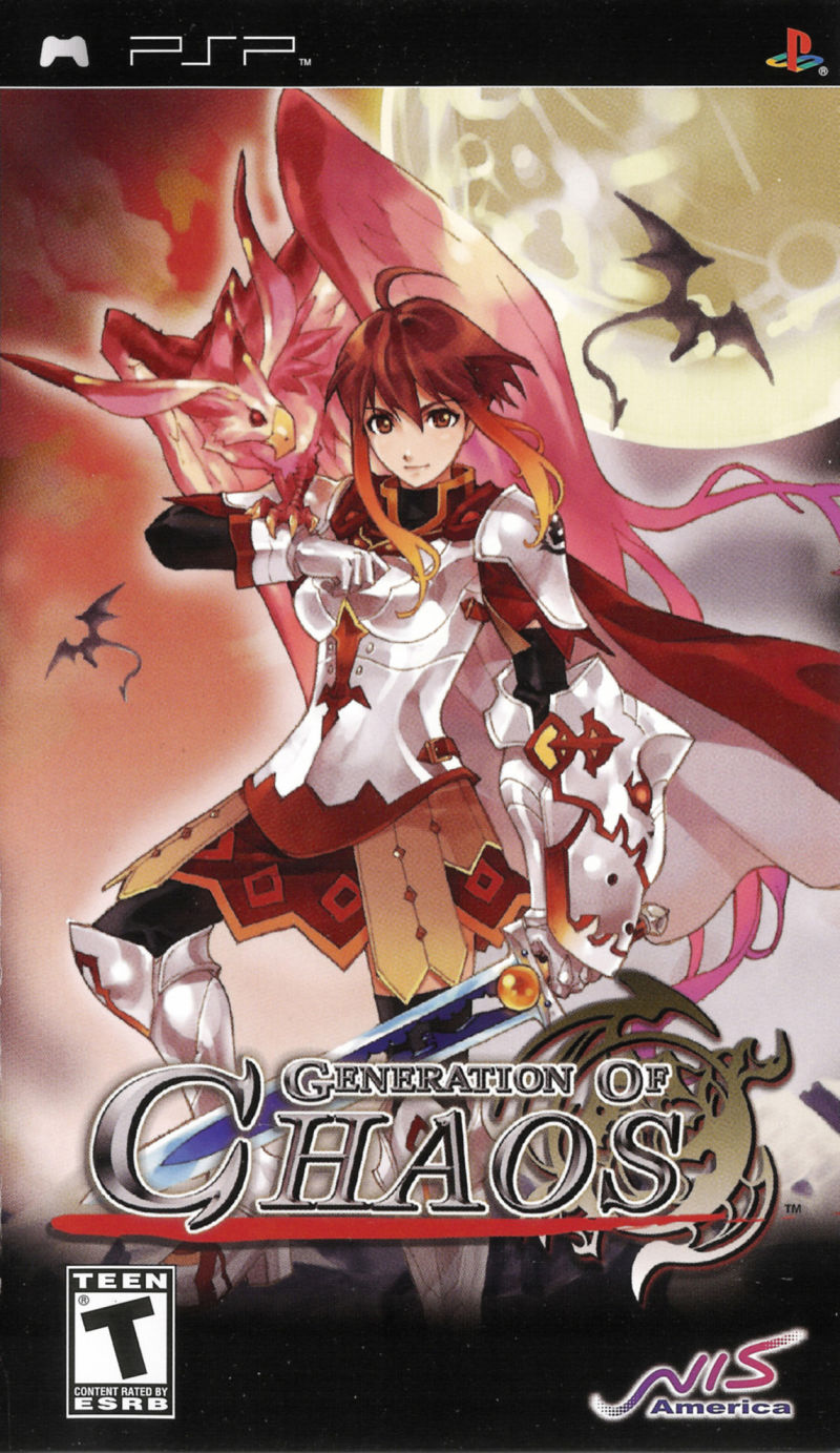 Front cover of Generation of Chaos for PlayStation Portable