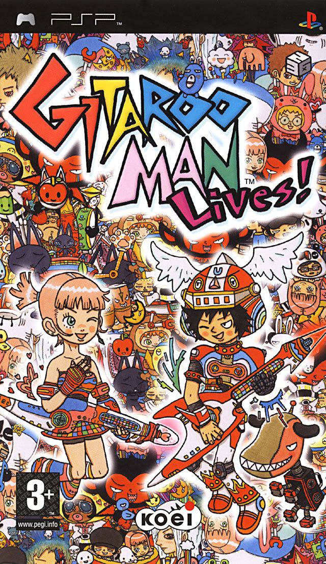Front cover of Gitaroo Man Lives! for PlayStation Portable