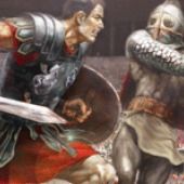 Front cover of Gladiator Begins for PlayStation Portable