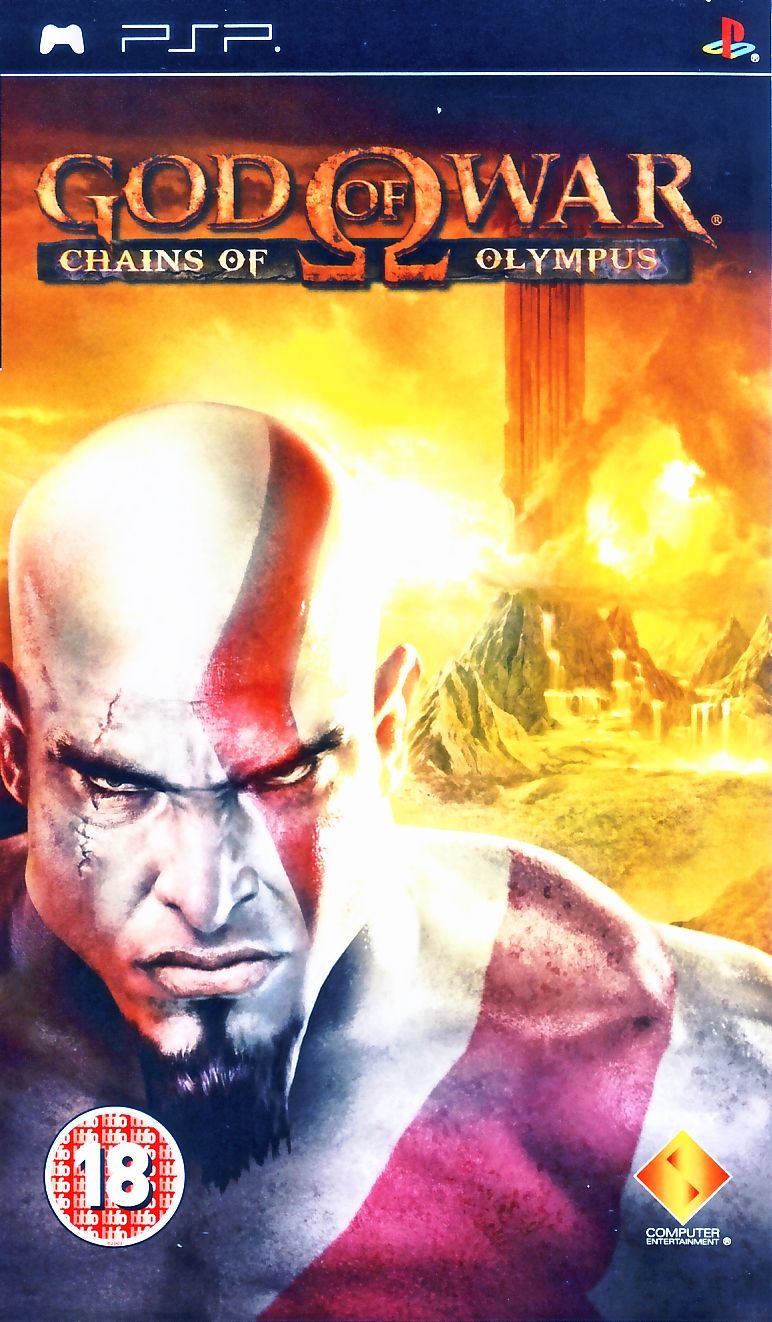 Front cover of God of War: Chains of Olympus for PlayStation Portable