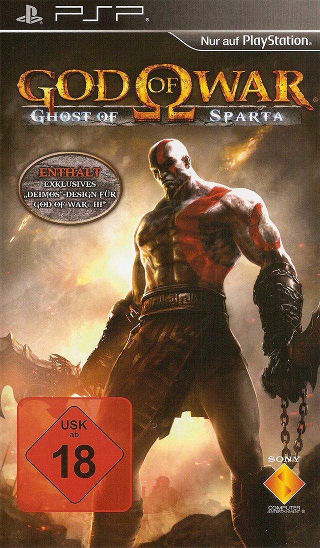 Front cover of God of War: Ghost of Sparta for PlayStation Portable