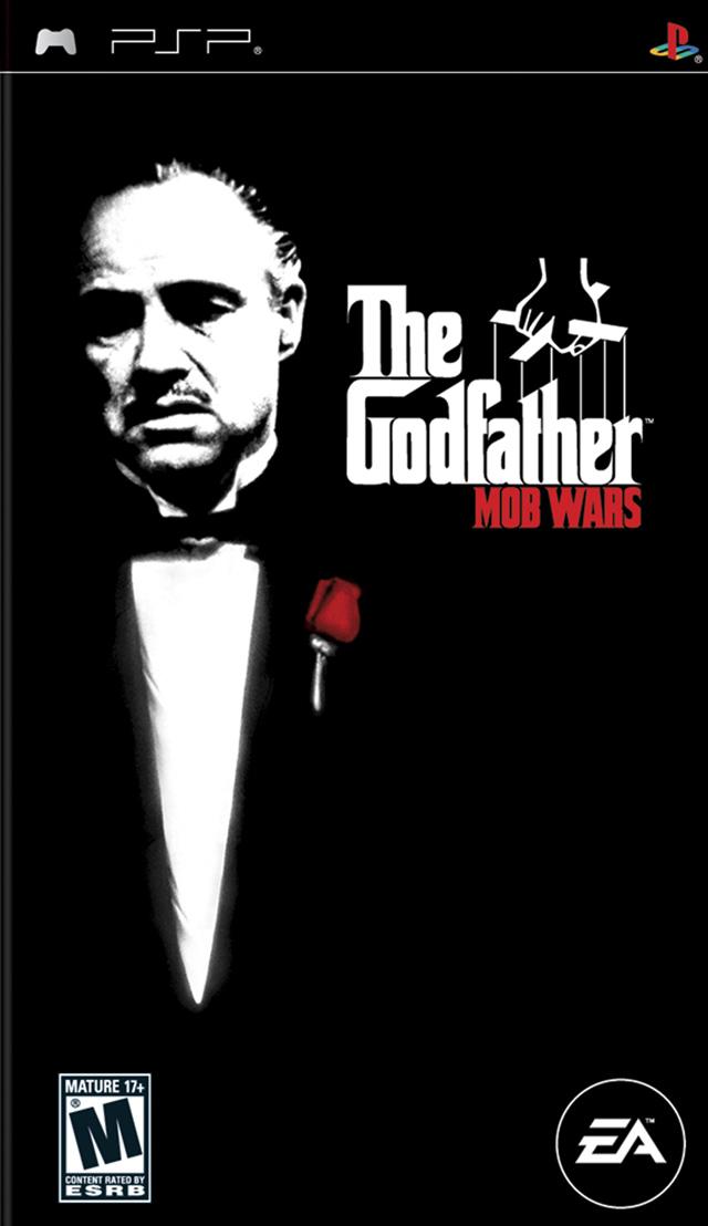 Front cover of The Godfather: Mob Wars for PlayStation Portable