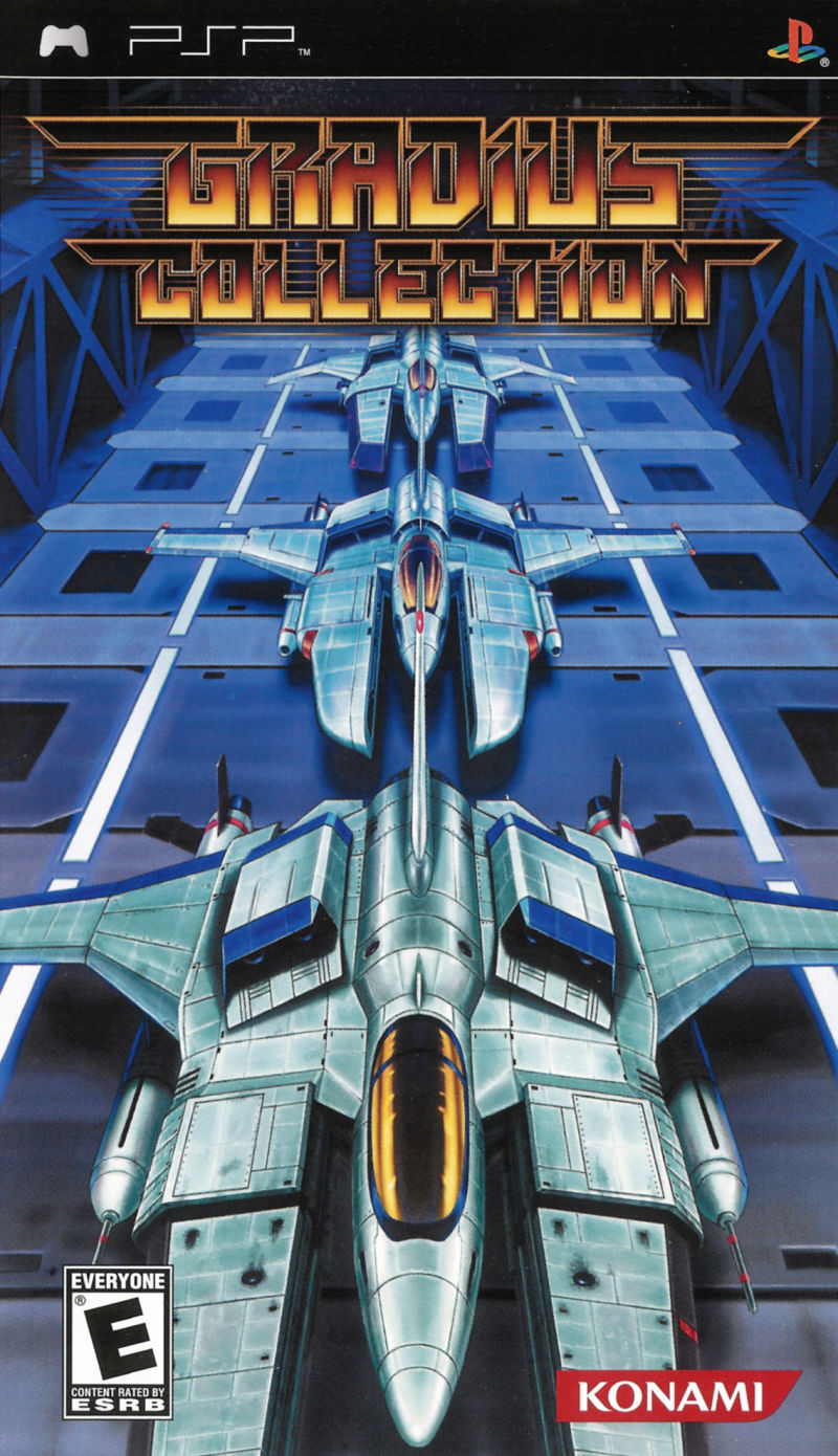 Front cover of Gradius Collection for PlayStation Portable