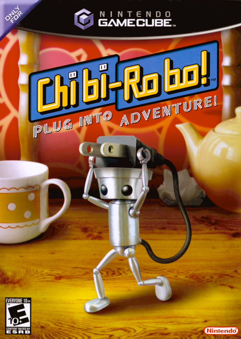 Front cover of Chibi-Robo!: Plug into Adventure! for Nintendo GameCube