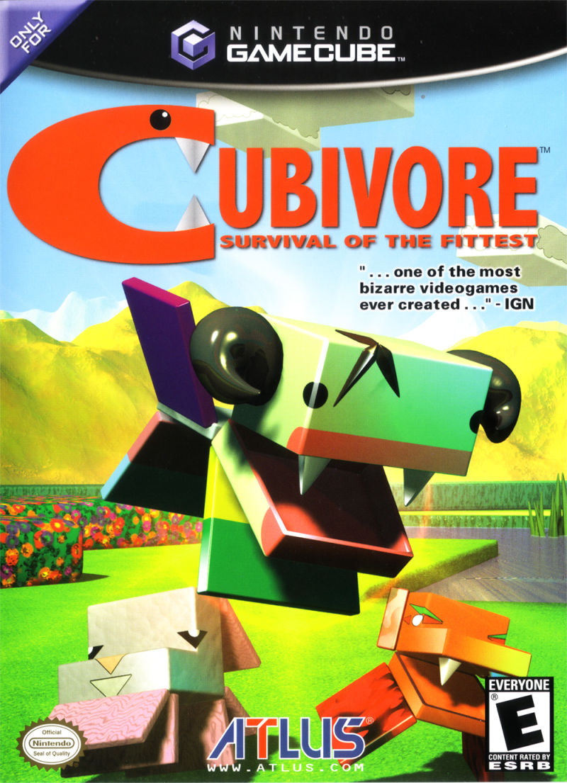 Front cover of Cubivore: Survival of the Fittest for Nintendo GameCube