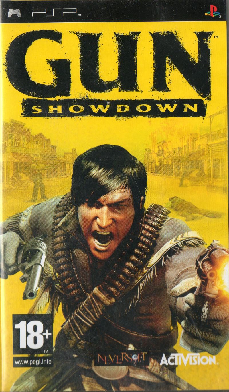 Front cover of Gun: Showdown for PlayStation Portable