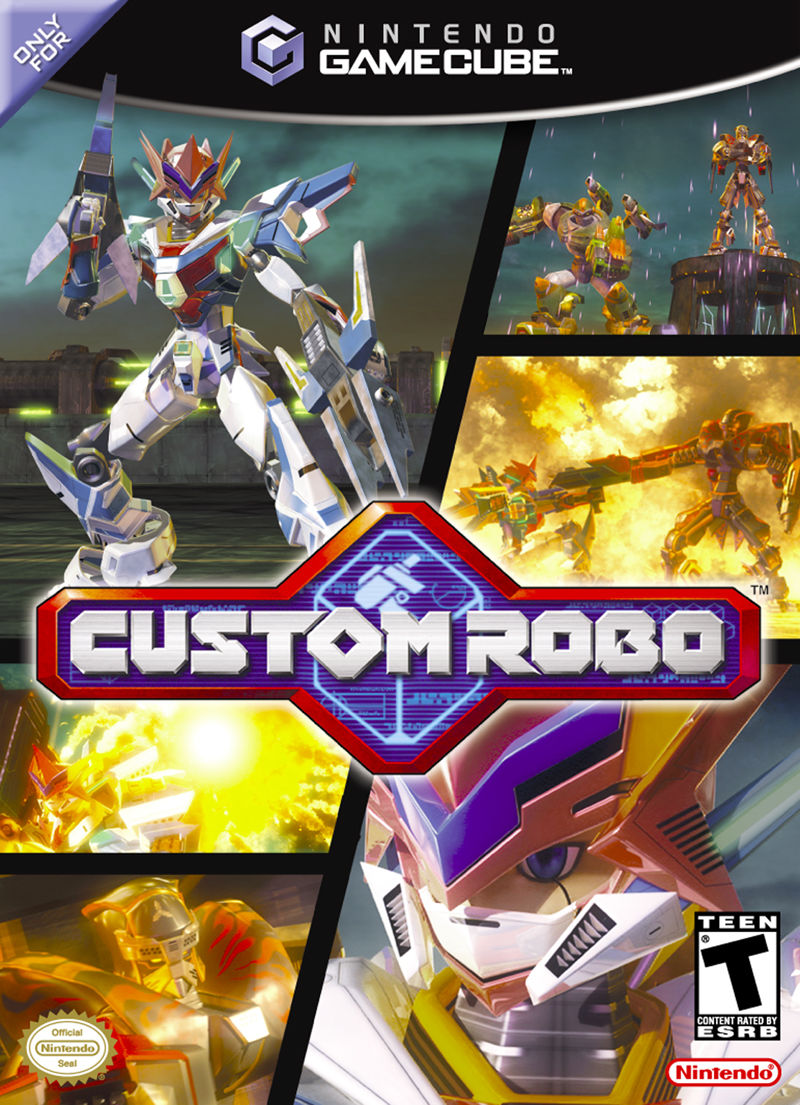 Front cover of Custom Robo for Nintendo GameCube