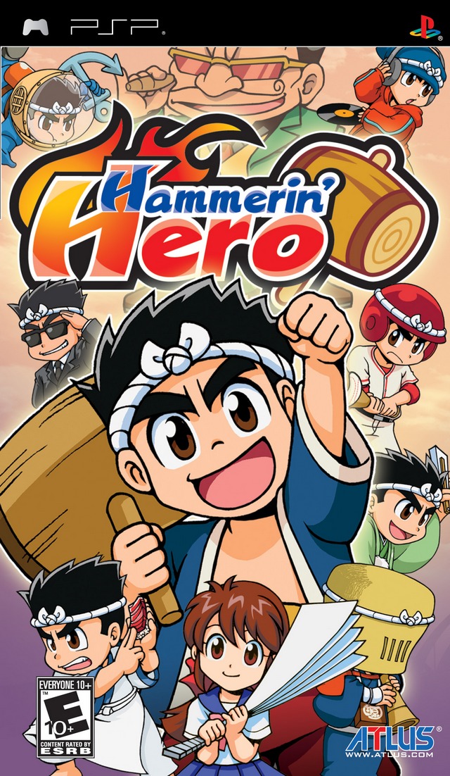 Front cover of Hammerin' Hero for PlayStation Portable