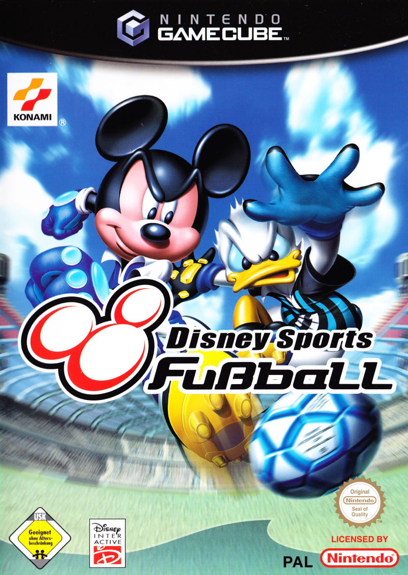 Front cover of Disney Sports Soccer for Nintendo GameCube