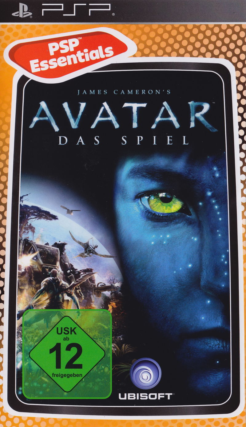 Front cover of James Cameron's Avatar: The Game for PlayStation Portable