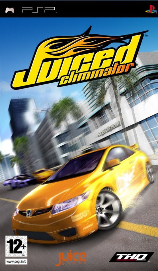 Front cover of Juiced: Eliminator for PlayStation Portable