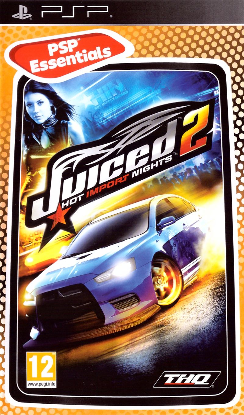 Front cover of Juiced 2: Hot Import Nights for PlayStation Portable