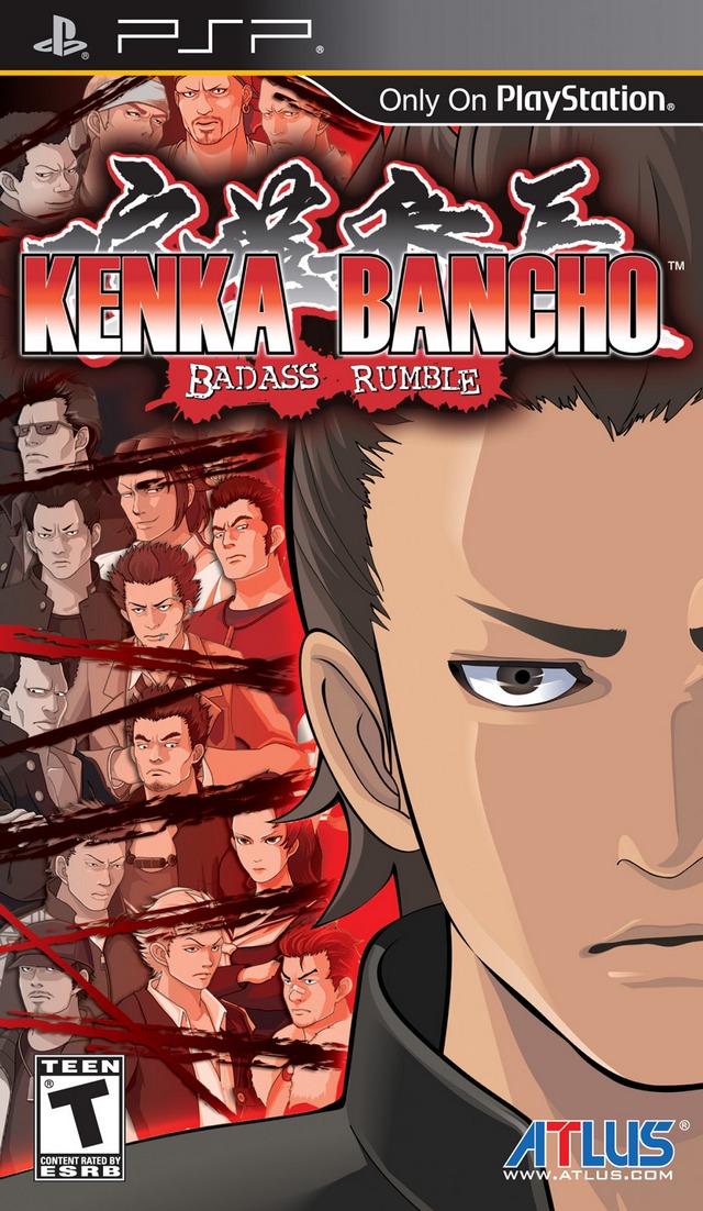 Front cover of Kenka Bancho: Badass Rumble for PlayStation Portable