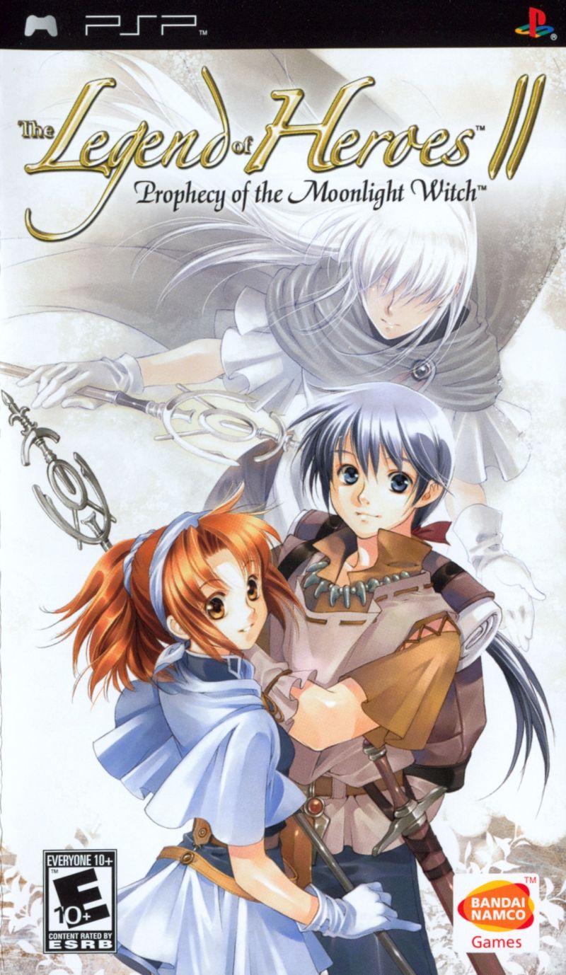 Front cover of The Legend of Heroes II: Prophecy of the Moonlight Witch for PlayStation Portable