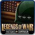 Front cover of Legends of War: Patton's Campaign for PlayStation Portable