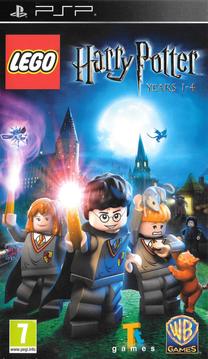 Front cover of LEGO Harry Potter: Years 1-4 for PlayStation Portable