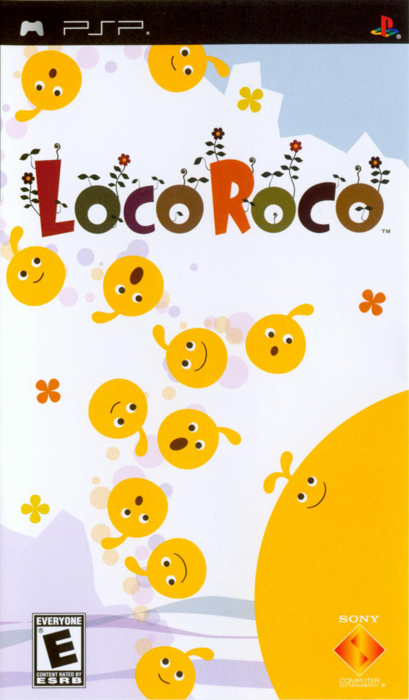 Front cover of LocoRoco for PlayStation Portable